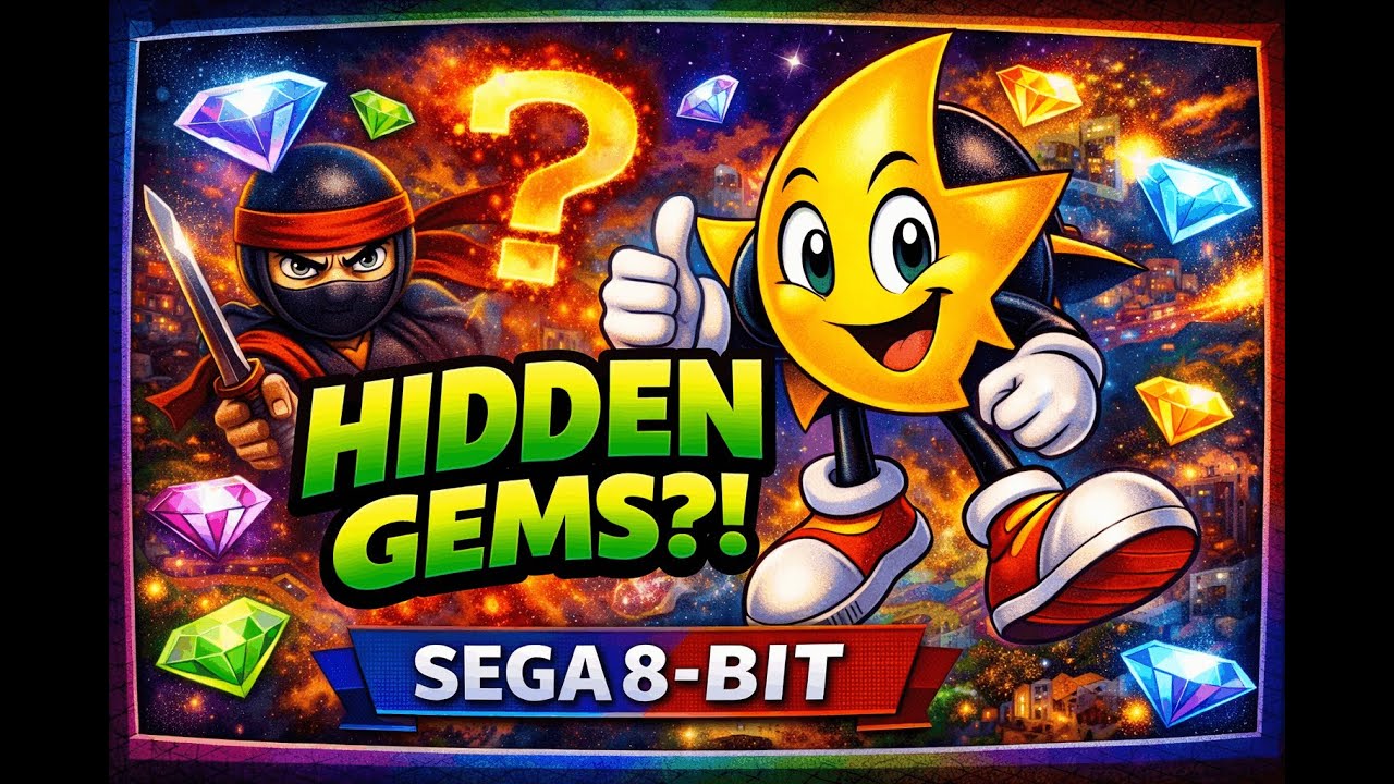 Сегодня почти никто не знает об этих играх Sega | 25 лучших скрытых жемчужин (Sega SMS2 и Game Gear)