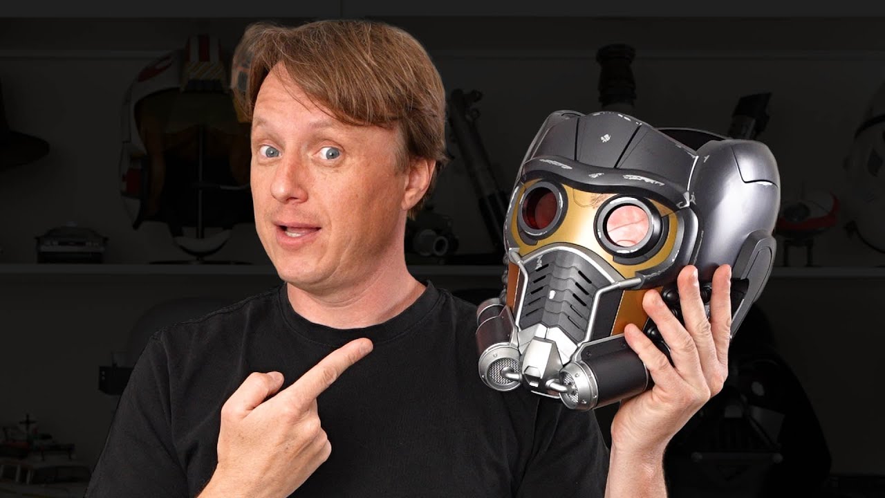 Accurate Star-Lord Helmet? New Marvel Legends Helmet! (Movie Prop Replica Review)