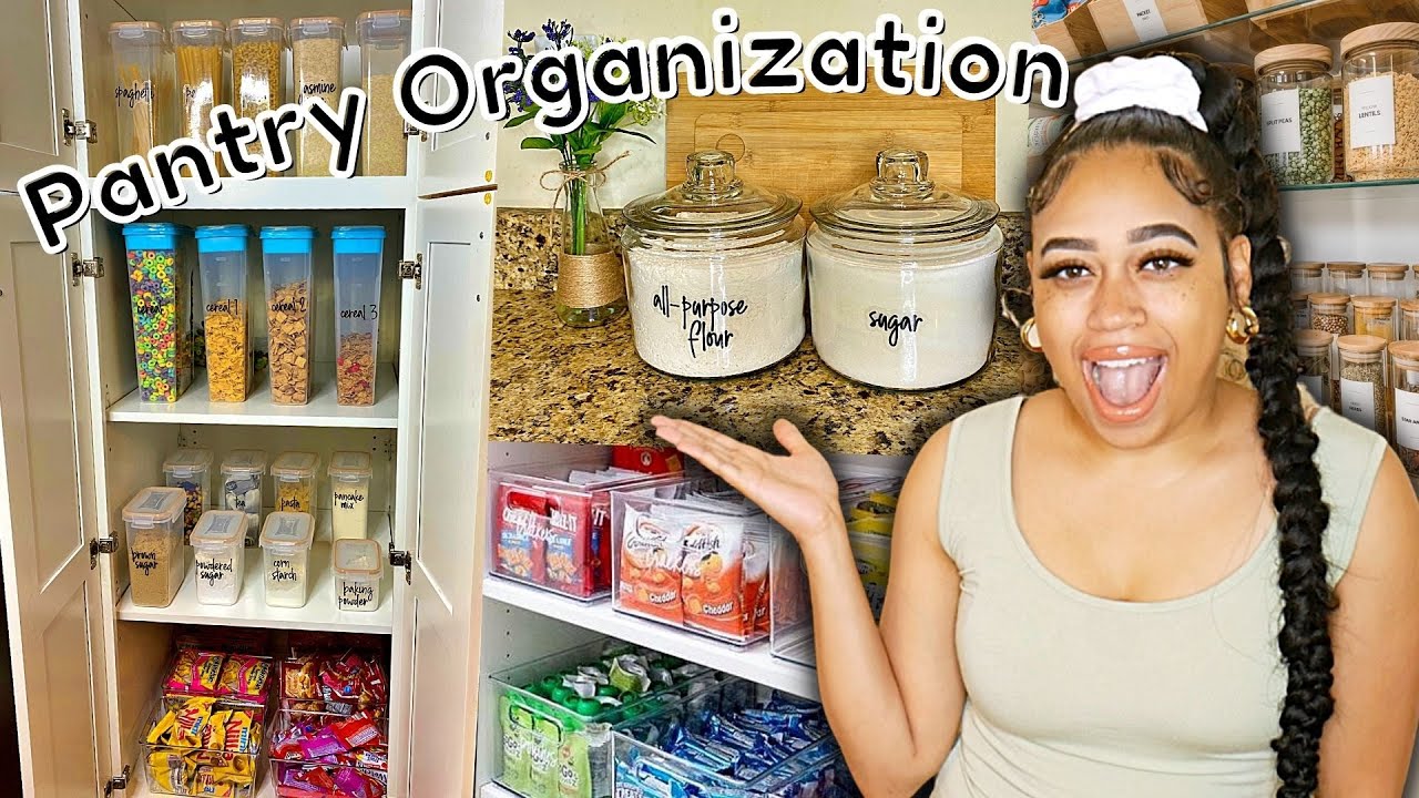 EXTREME PANTRY ORGANIZATION | Organize My Dream Pantry w/ Me On a Budget | *Tips & Tricks Included*