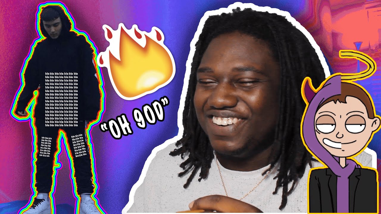 tha Supreme - “oh 9od” feat. Nayt (Lyrics Video) | ITALIAN RAP REACTION