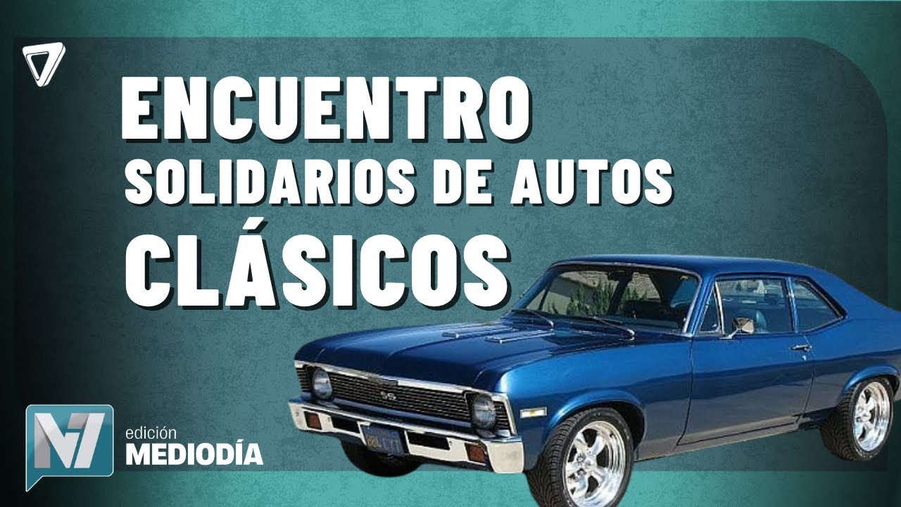 AHORA: se realizará un encuentro SOLIDARIO de autos CLÁSICOS y ANTIGÜOS en Mendoza