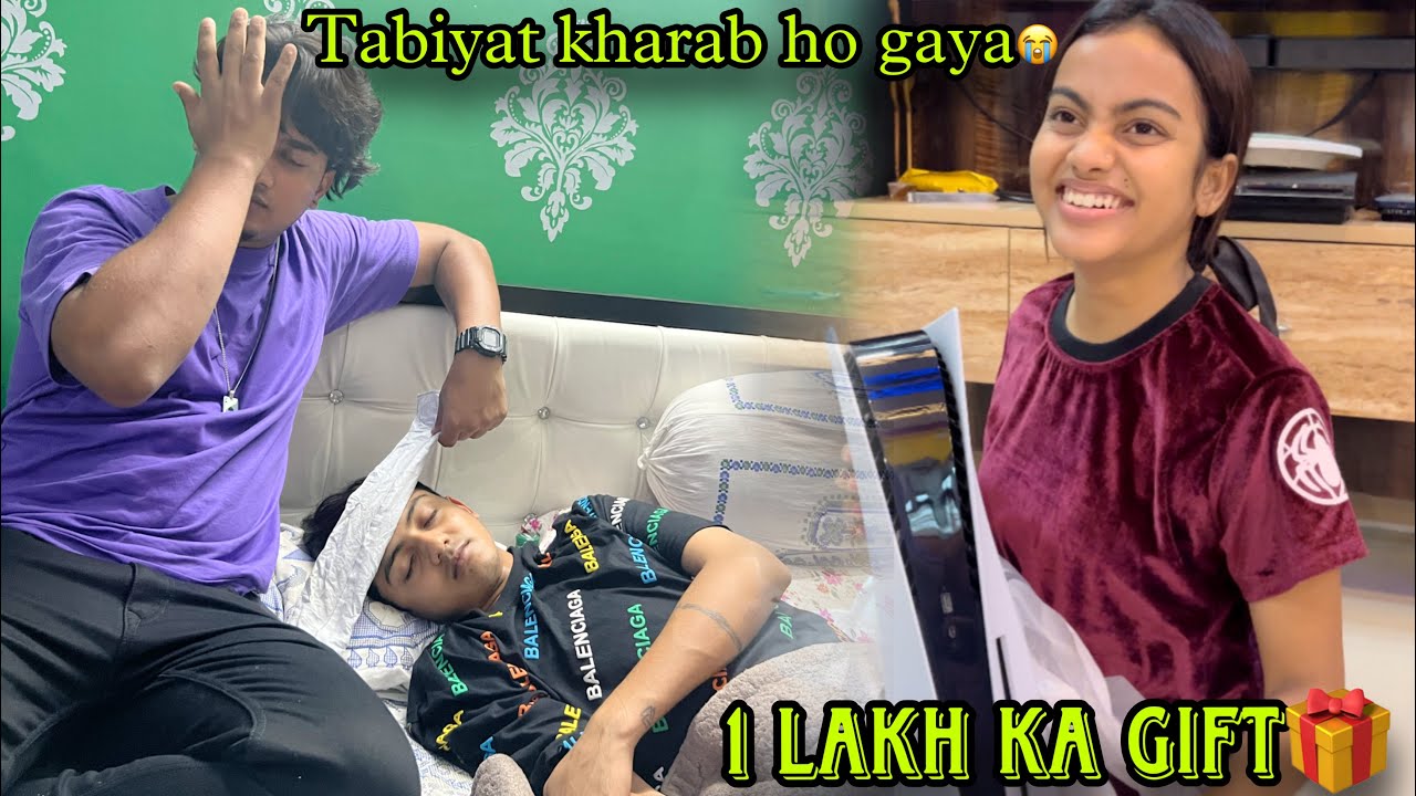 Jeet ka Tabiyat Kharab Ho Gaya😭 | 1 Lakh ka Gift🎁 ! Beauty Khan