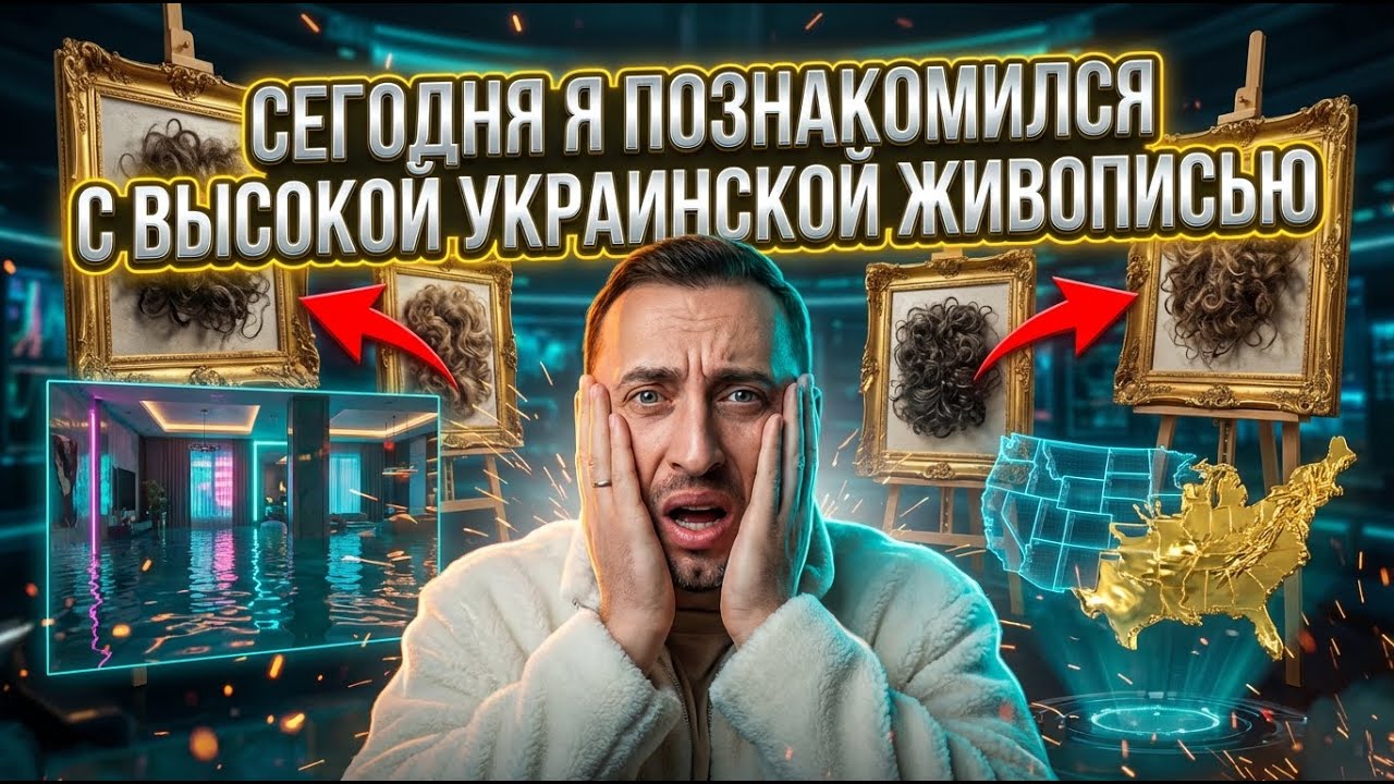 СЕГОДНЯ Я ПОЗНАКОМИЛСЯ С ВЫСОКОЙ УКРАИНСКОЙ живоПИСЬю