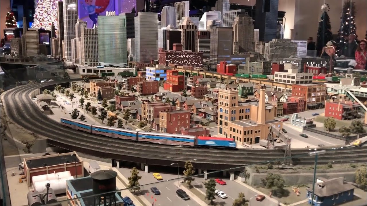 Train Layout at the Museum of Science and Industry in Chicago