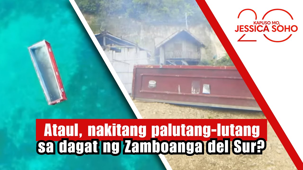 Ataul, nakitang palutang-lutang sa dagat ng Zamboanga del Sur? | Kapuso Mo, Jessica Soho