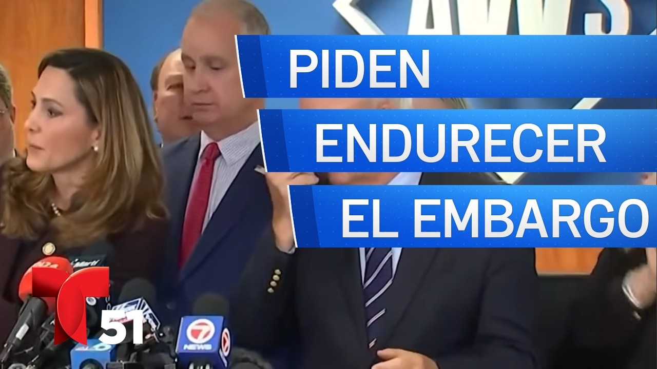 Congresistas de Florida piden eliminar cláusulas que permiten a Cuba evadir el embargo