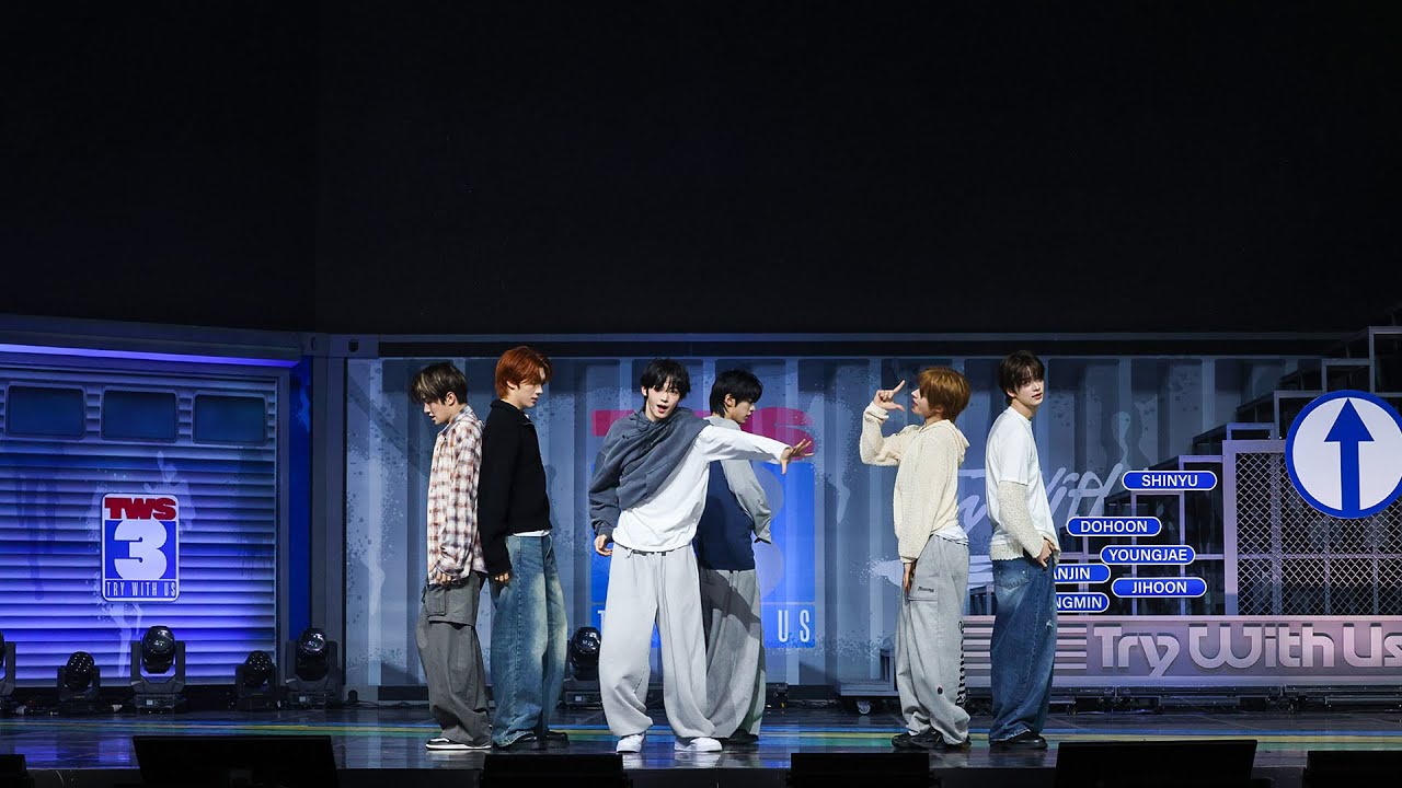 TWS (투어스) ‘Lucky to be loved’ Rehearsal Stage Cam @ Comeback Showcase 'TRY WITH US'