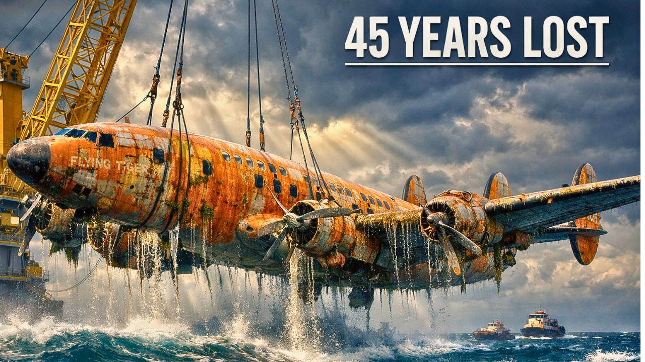 Ocean Floor → Flying Museum: The IMPOSSIBLE Super Constellation Salvage