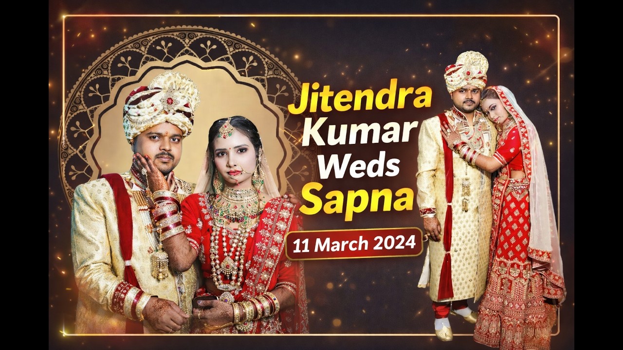 Wedding Highlights of Jitendra & Sapna. 💍✨