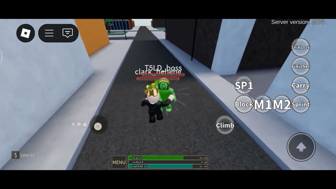 Roblox Homeless life (Fighting)