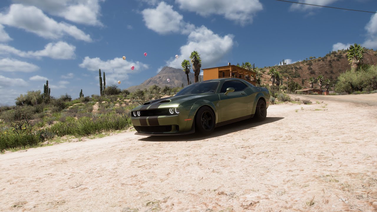 Dodge Challenger SRT Hellcat Redeye (1500HP)- Forza Horizon 5 | Playstation 5 Gameplay