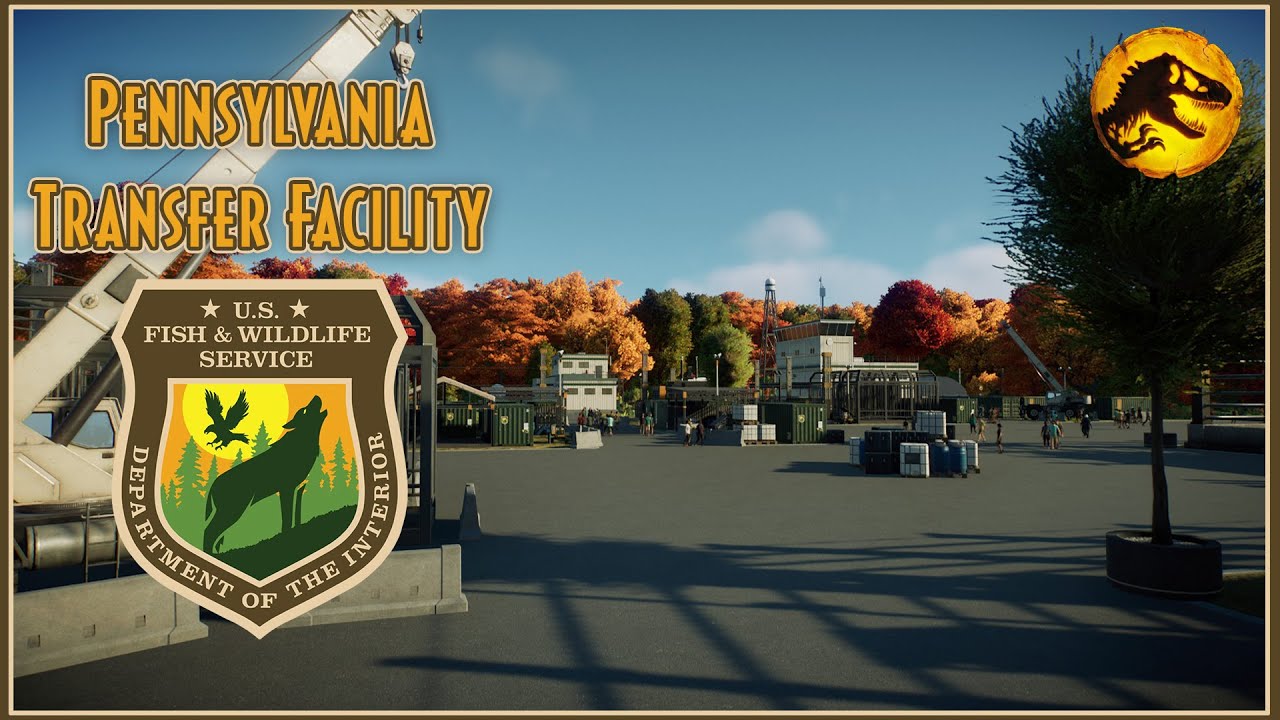 Pennsylvania Transfer Facility | DFW | Jurassic World Evolution 2 | Speedbuild | Dominion DLC