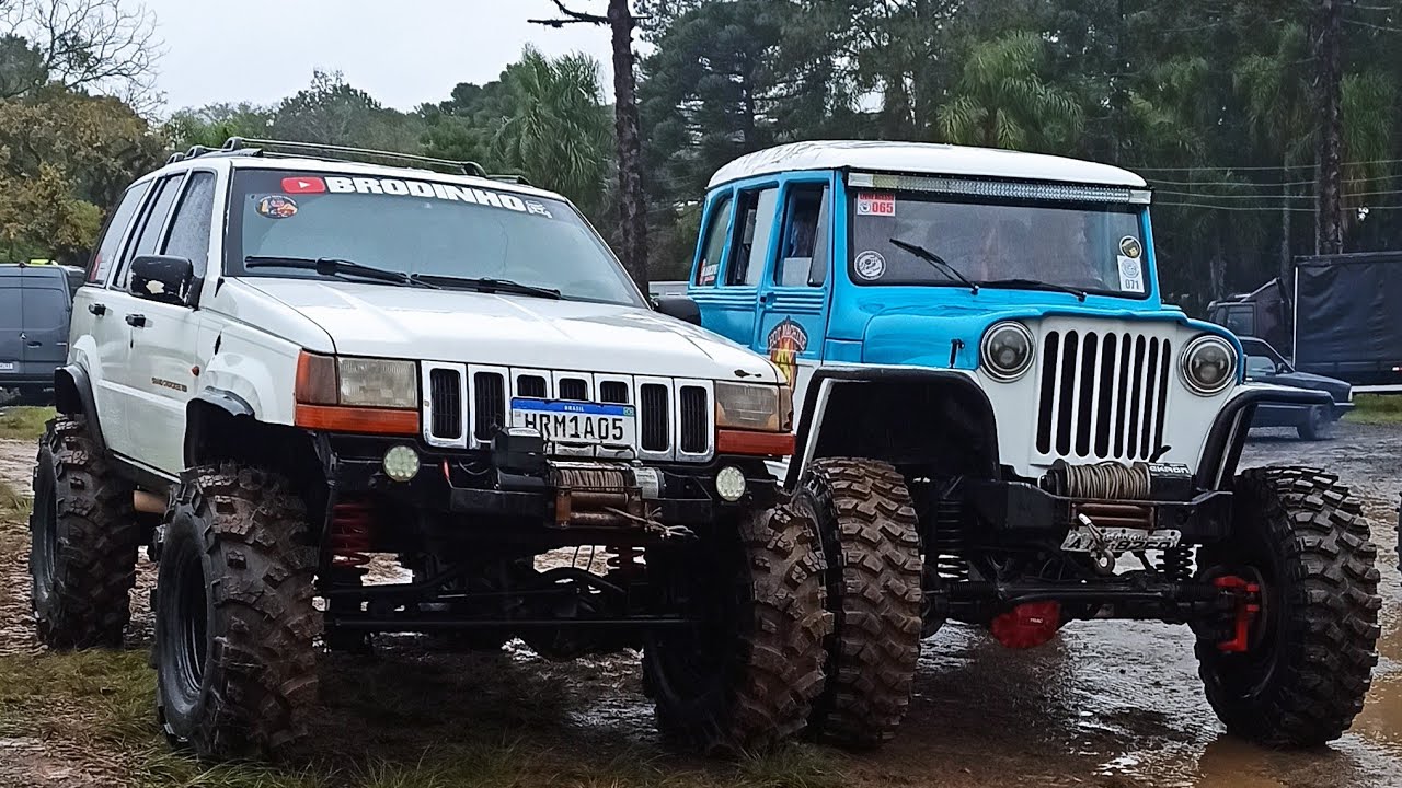5° Encontro Off Road Palmeira Cross - O trilhão rolou debaixo de muita chuva