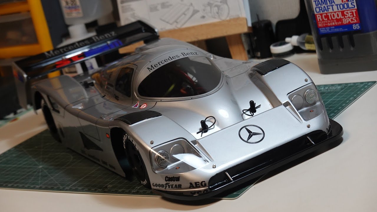 TAMIYA Mercedes-Benz C11 타미야 rc카 바디도색