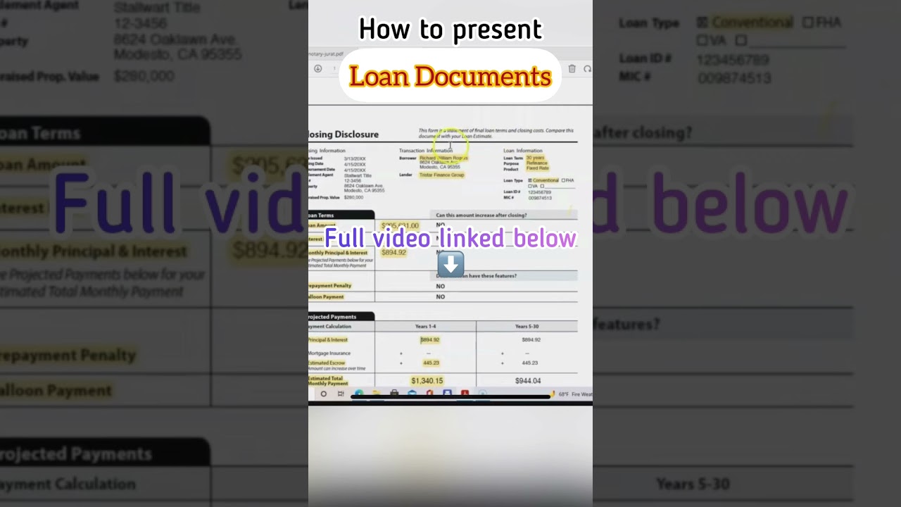 Как представить документы по кредиту на встрече по подписанию кредита #нотариальныйагентподписани...