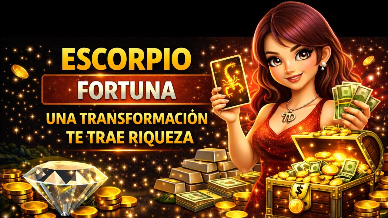 ESCORPIO ♏ Un golpe de BUENA SUERTE activa tu FORTUNA… ATENTO 👀💸🤩
