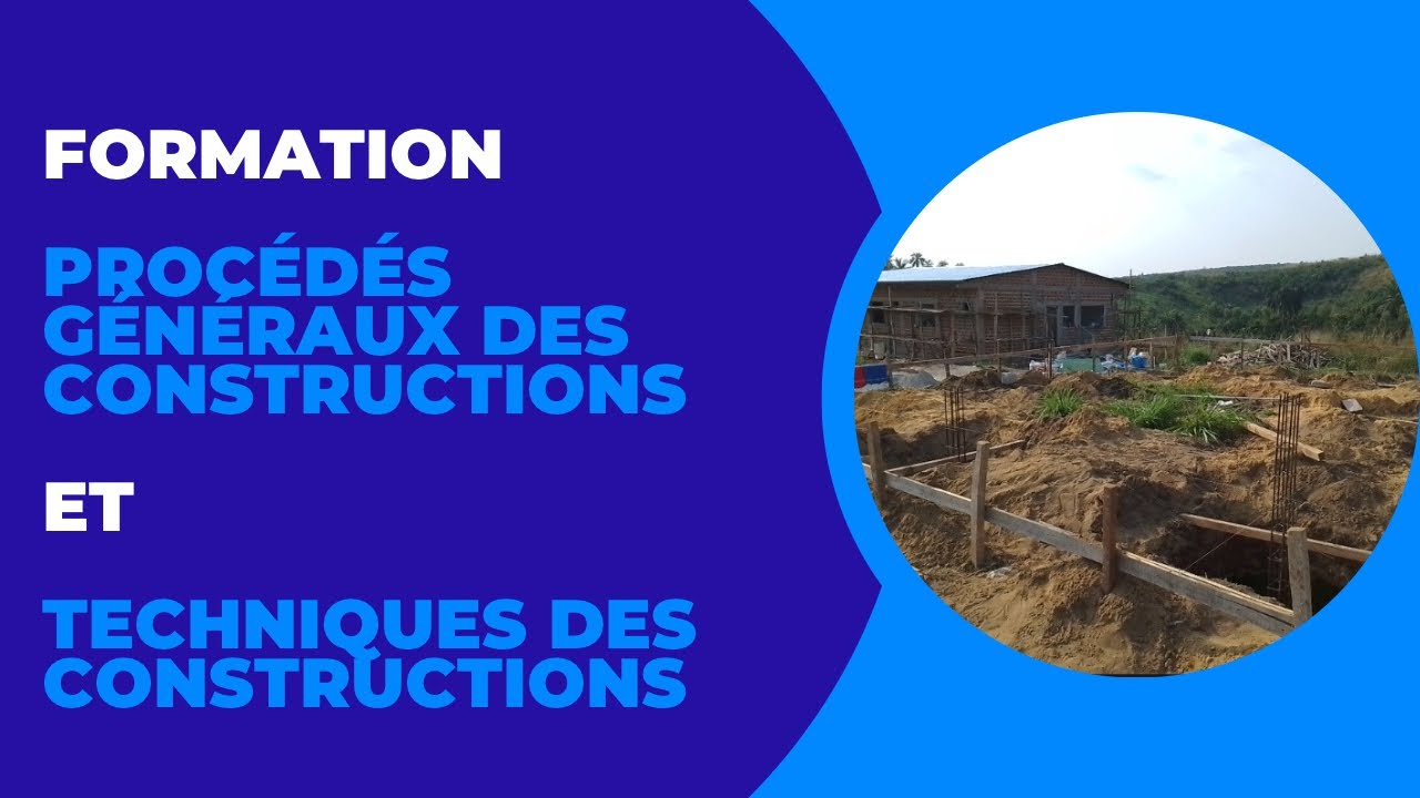 Formation Procédés généraux des constructions: Travaux d’élévation 