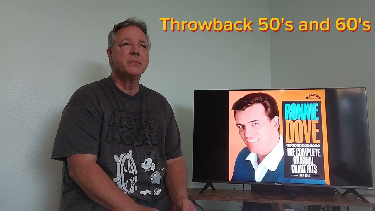 Ronnie Dove, One kiss for old times sake on Throwbacks '50s and '60s with Dad 