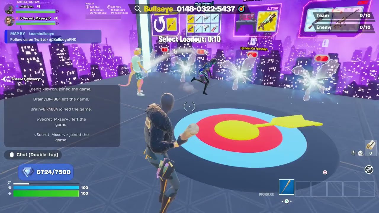 FORTNITE PIECE CONTROL 2V2🎯MAP CODE[0148-0322-5437]