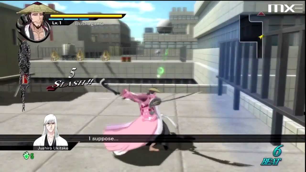 Bleach: Soul Resurreccion - Shunsui Kyoraku Gameplay HD