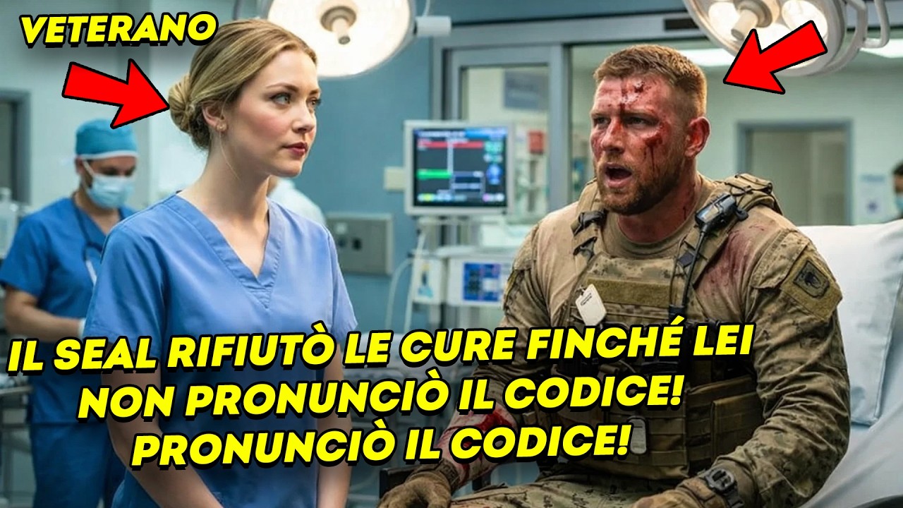 Un SEAL ferito rifiutò le cure — finché l'infermiera sussurrò il codice segreto della sua unità