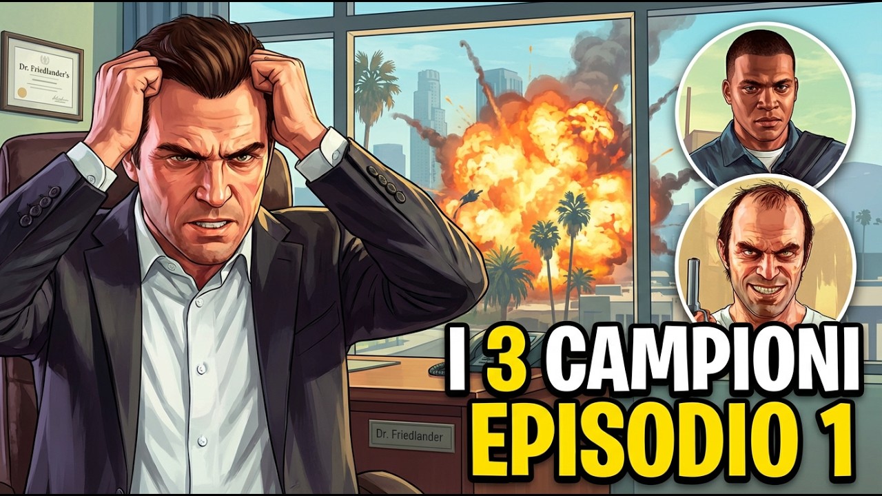 IL RITORNO DEI 3 CAMPIONI! 🔥 - GTA V Storia #1