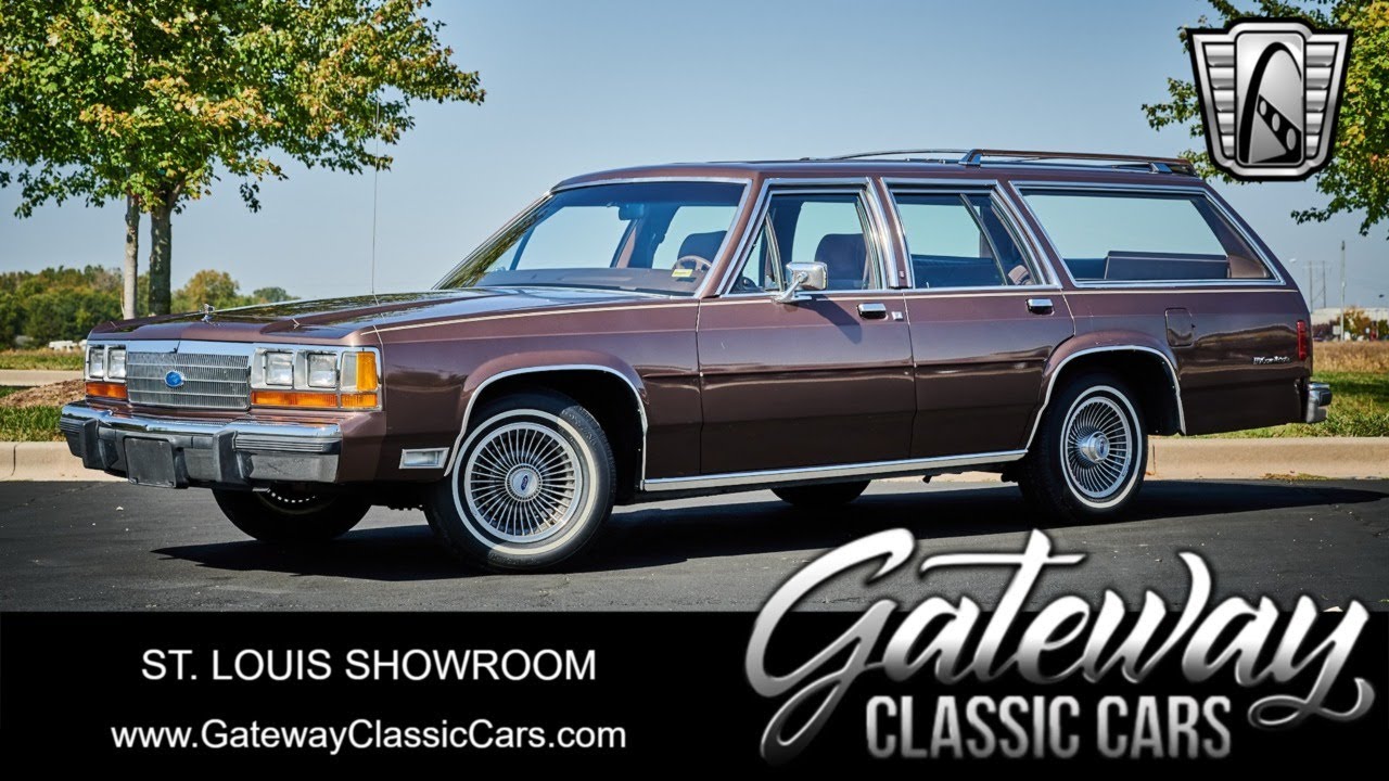 1989 Ford LTD Crown Victoria LX Station Wagon Gateway Classic Cars St. Louis #9178
