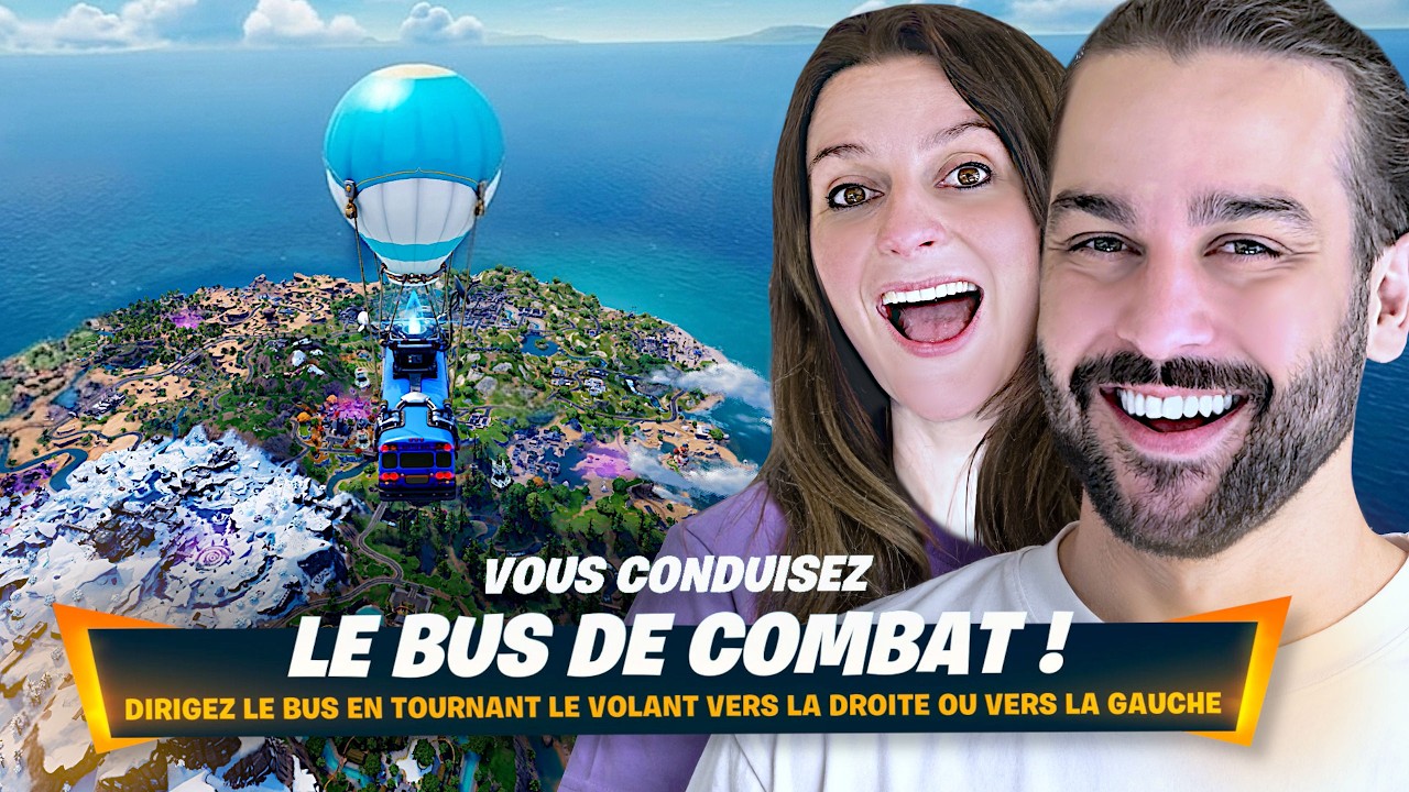 On CONDUIT le BUS sur FORTNITE ??? ( Nouvelle Saison Rivalités )