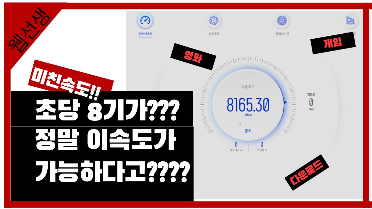 10기가인터넷 완벽 구축방법 - 실제사용해본 10기가 공유기와 장비들(feat. BE19000)