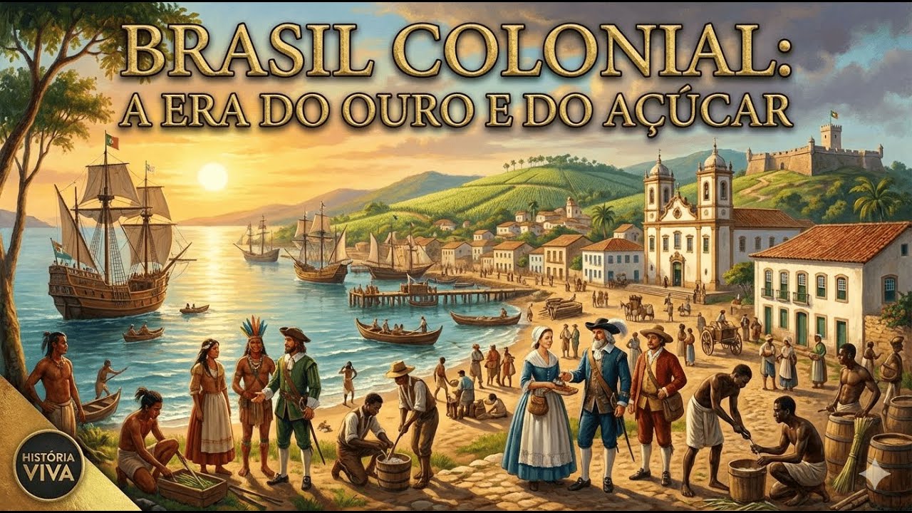 A Verdade sobre o Açúcar e o Ouro no Brasil Colonial