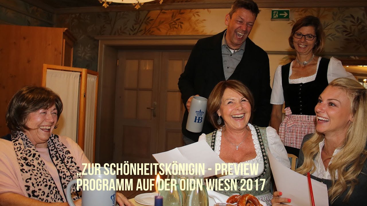 Oide Wiesn 2017 Preview: Programmvorstellung  Volkssängerzelt 