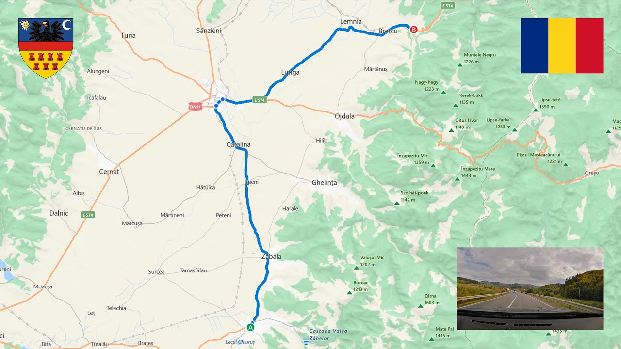 Covasna (CV) - Brețcu (CV)