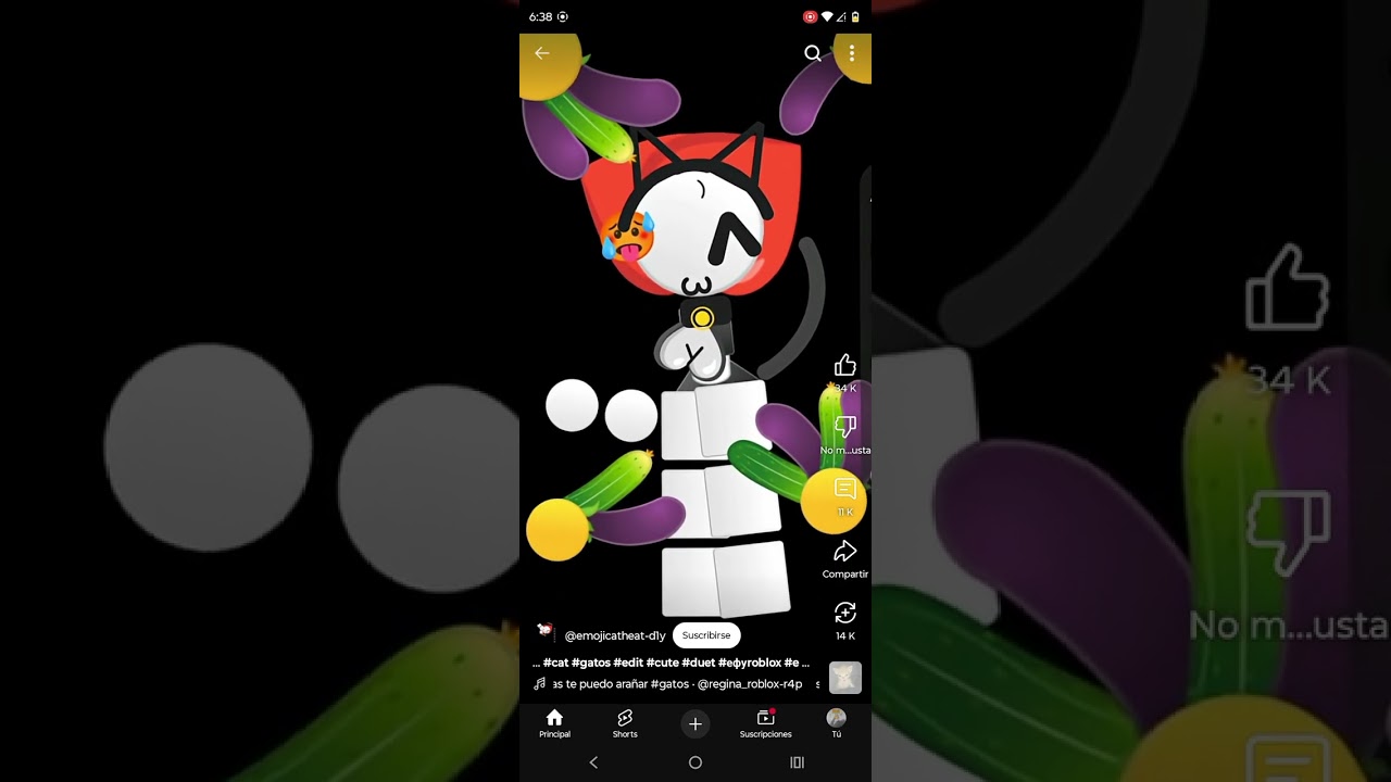 YouTube si ves esto banea los emoji cat ... HEAT 🥀🥀