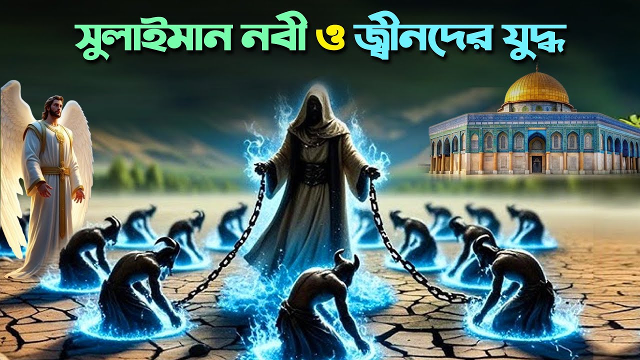 জ্বিন জাতি তার হুকুমের গোলাম ছিল | জ্বিনদের দিয়ে বাইতুল আকসা নির্মাণ Mb Docu