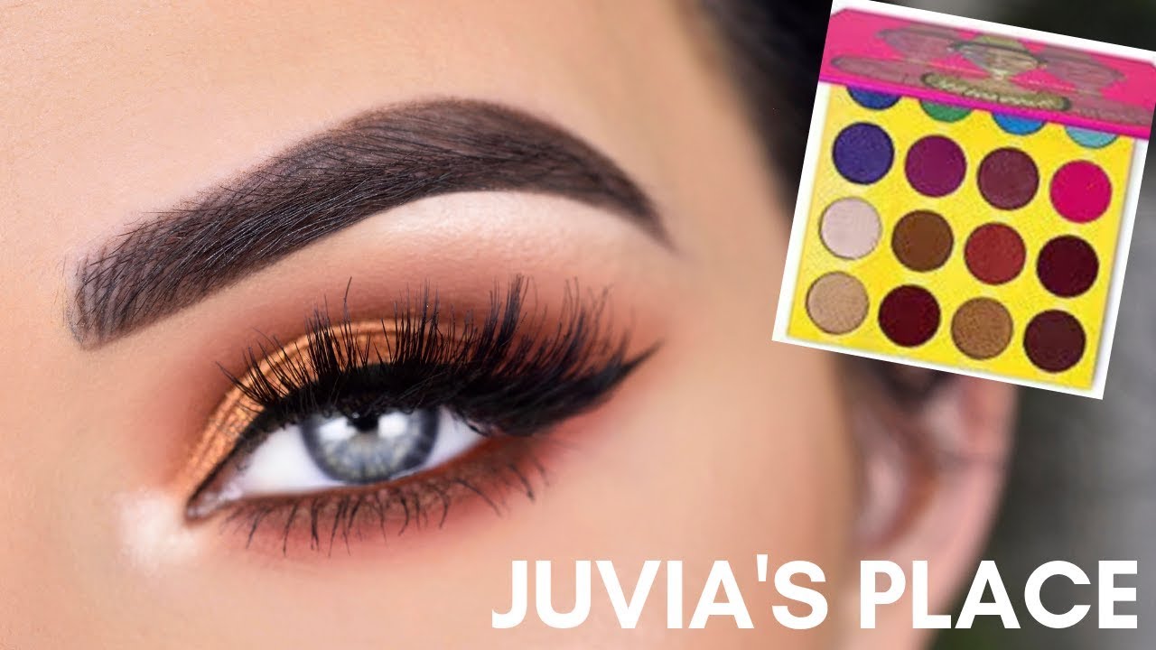 Juvia's Place The Masquerade Mini Eyeshadow Palette | Summer Bronze Eye Makeup Tutorial