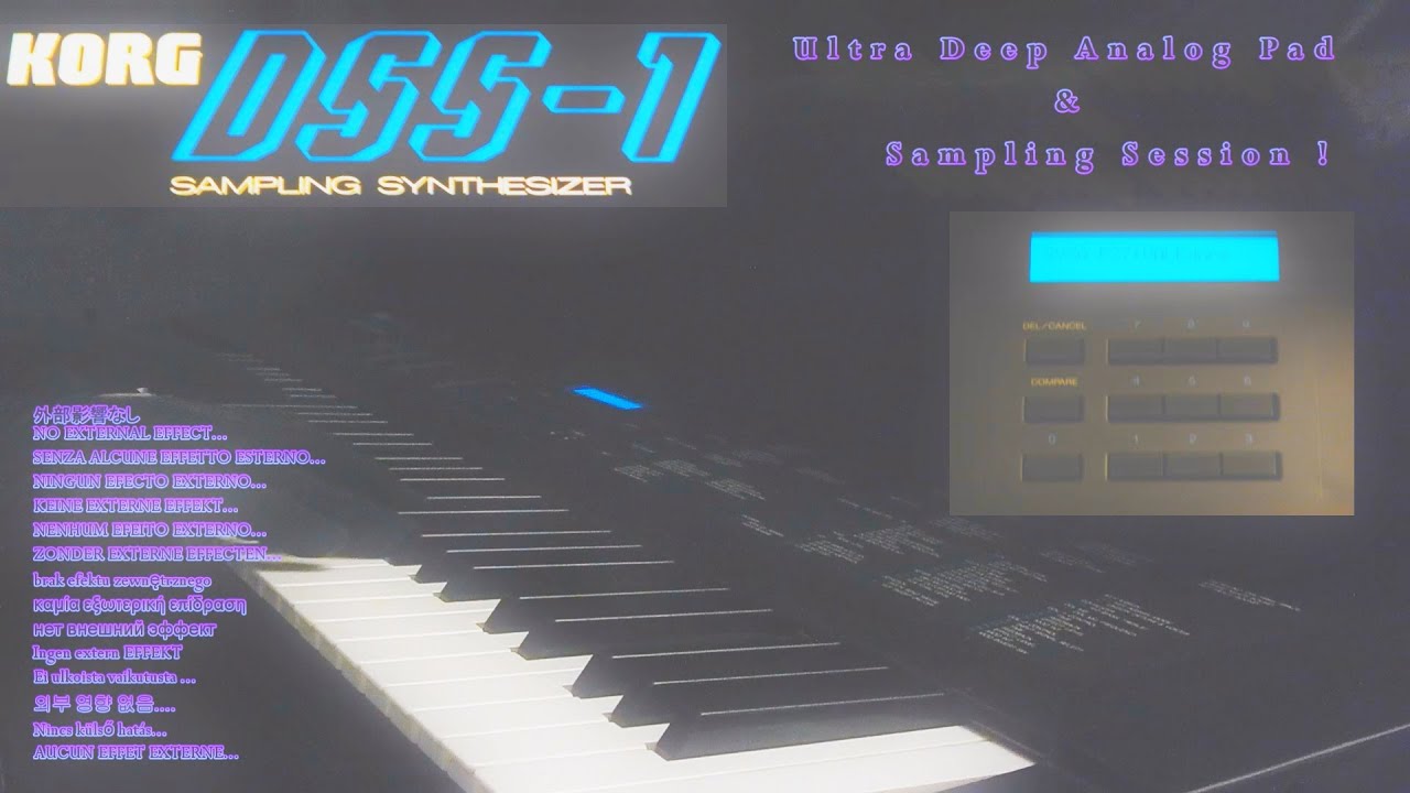 KORG DSS 1 ULTRA DEEP ANALOG PAD