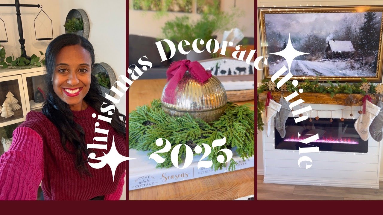Come Decorate With Me For Christmas 2025| Cozy Christmas Décor Ideas by Dream Rodrigues