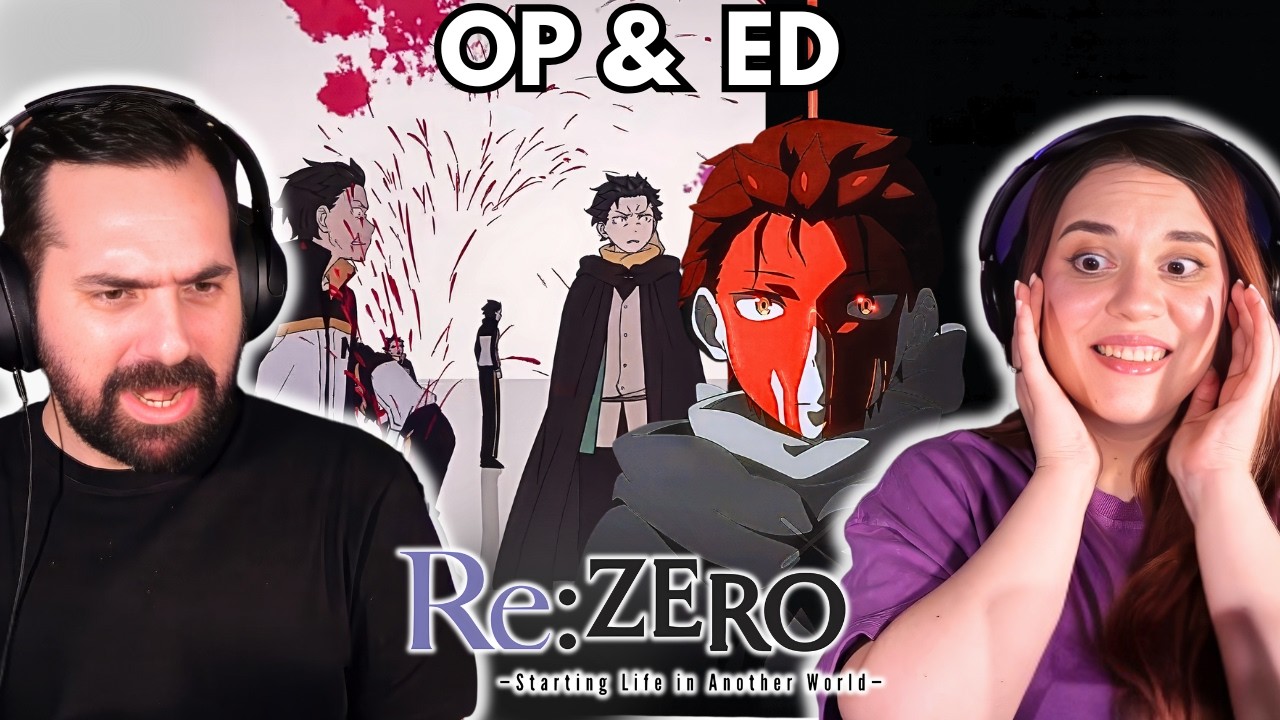 Re:ZERO Season 4 OPENING & ENDING REACTION | INSANELY GOOD 🤯
