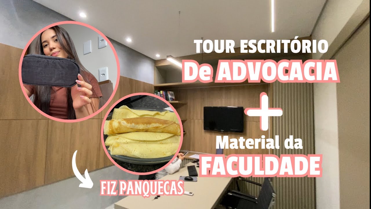 TOUR PELO ESCRITÓRIO DO MEU MARIDO + MEU MATERIAL PARA A FACULDADE 2024 | Leticia Arantes