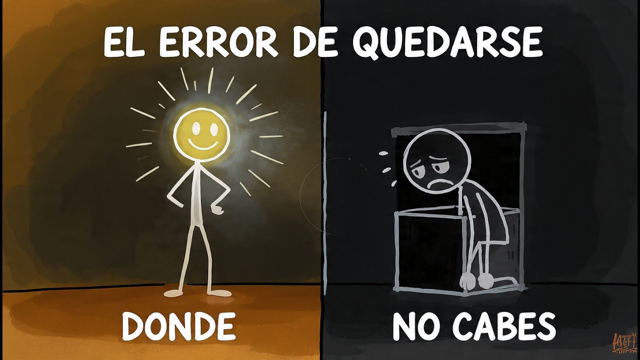 Si ya no cabes ahí, es hora de irte