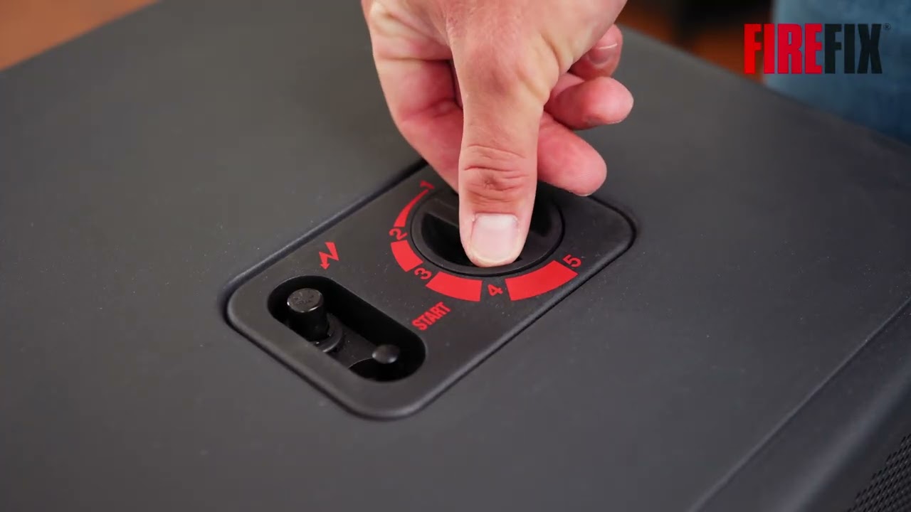 FIREFIX&reg; Steuerung Gas Heizofen 4200 ECO - schnelles mobiles heizen