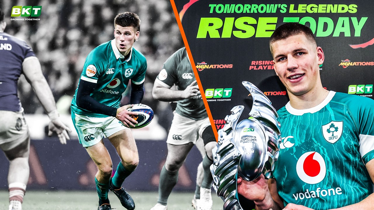 The Rise of Sam Prendergast | 2025 Guinness Men's Six Nations BKT Rising player winner!