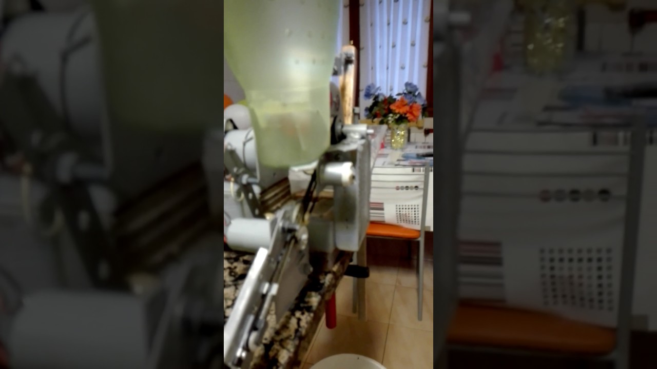 Máquina de machar aceitunas