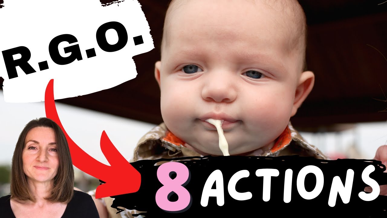 8 ACTIONS pour SOULAGER LE RGO DE SON BÉBÉ (allaité ou non )