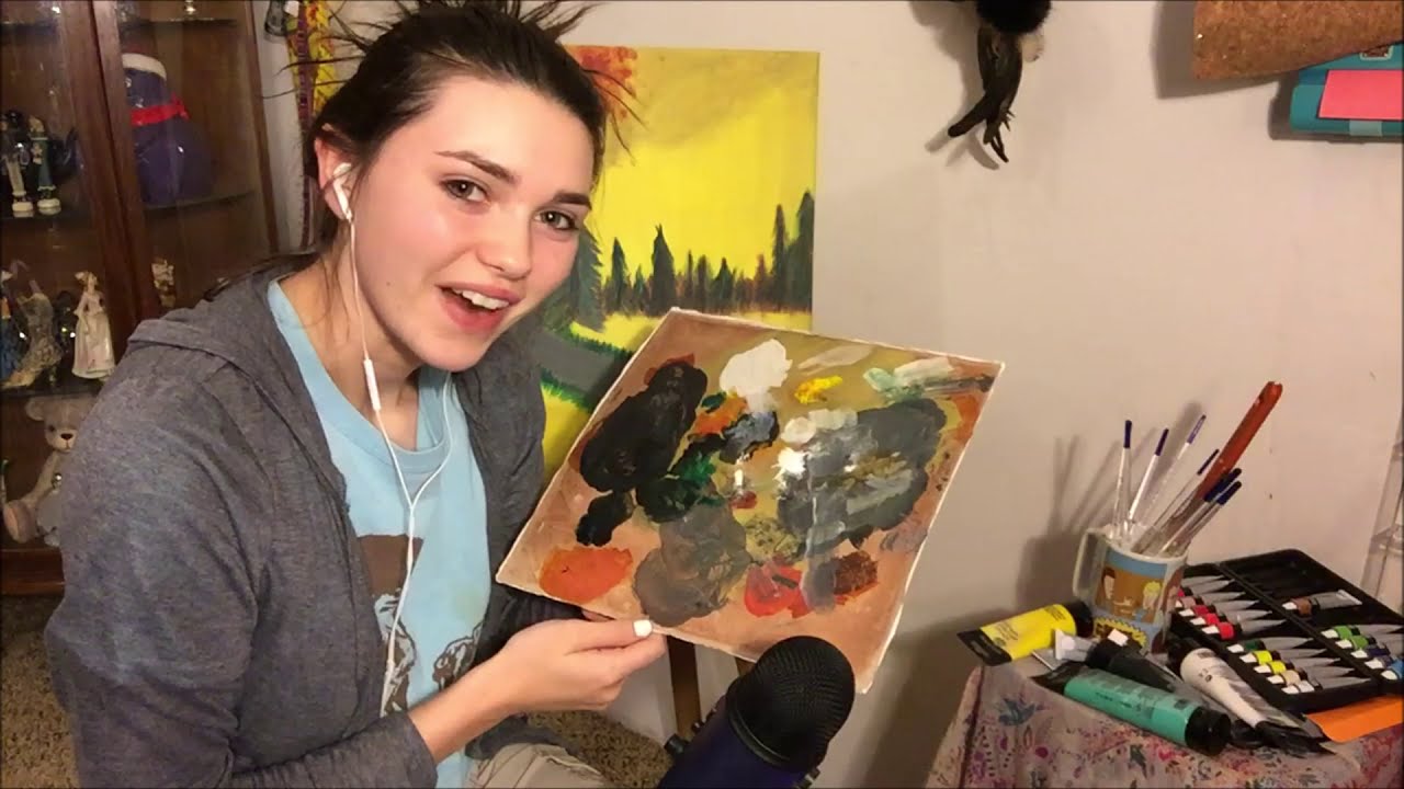 ♥ Acrylic Painting ASMR