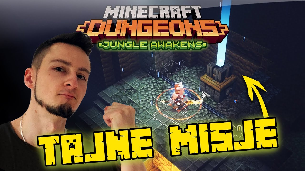 JAK ODBLOKOWAĆ TAJNE MISJE: BŁOTNISTE BAGNA - Minecraft Dungeons (PL) Gameplay (PL) #15