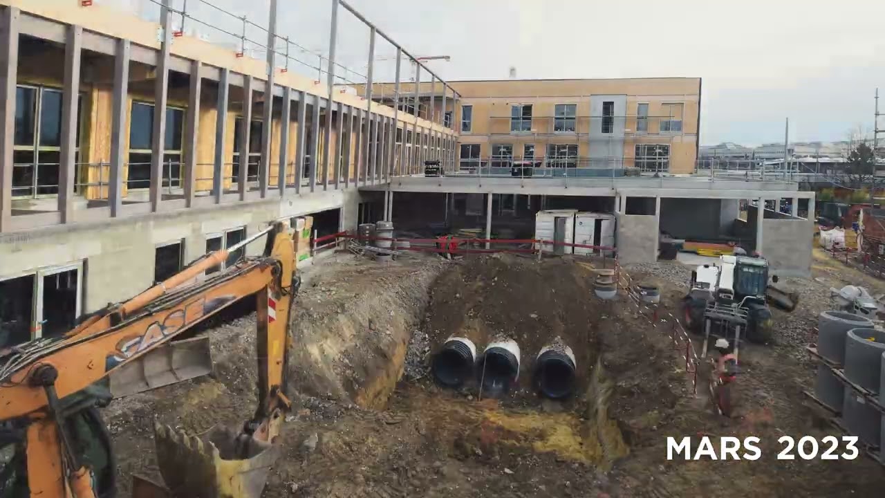 La réalisation du groupe scolaire Aretha Franklin à Saint-Ouen !