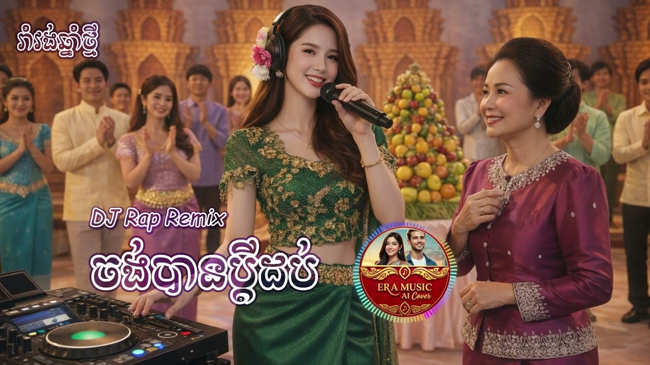 🔥ចង់បានប្តីដប់ | ប៉ែន រ៉ន  🎵ភ្លេងថ្មី​ DJ Rap FX Khmer N English  AI Music Cover