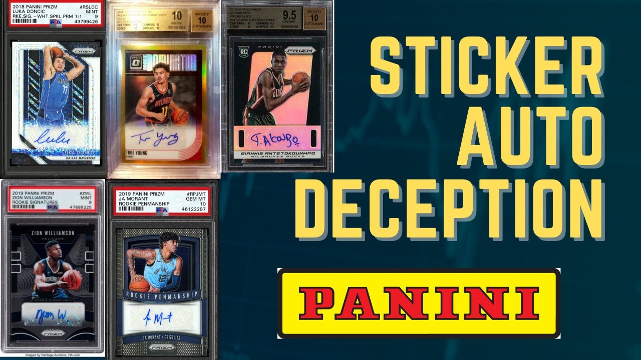 LUDICROUS Trickery in The World of Sticker Autographs