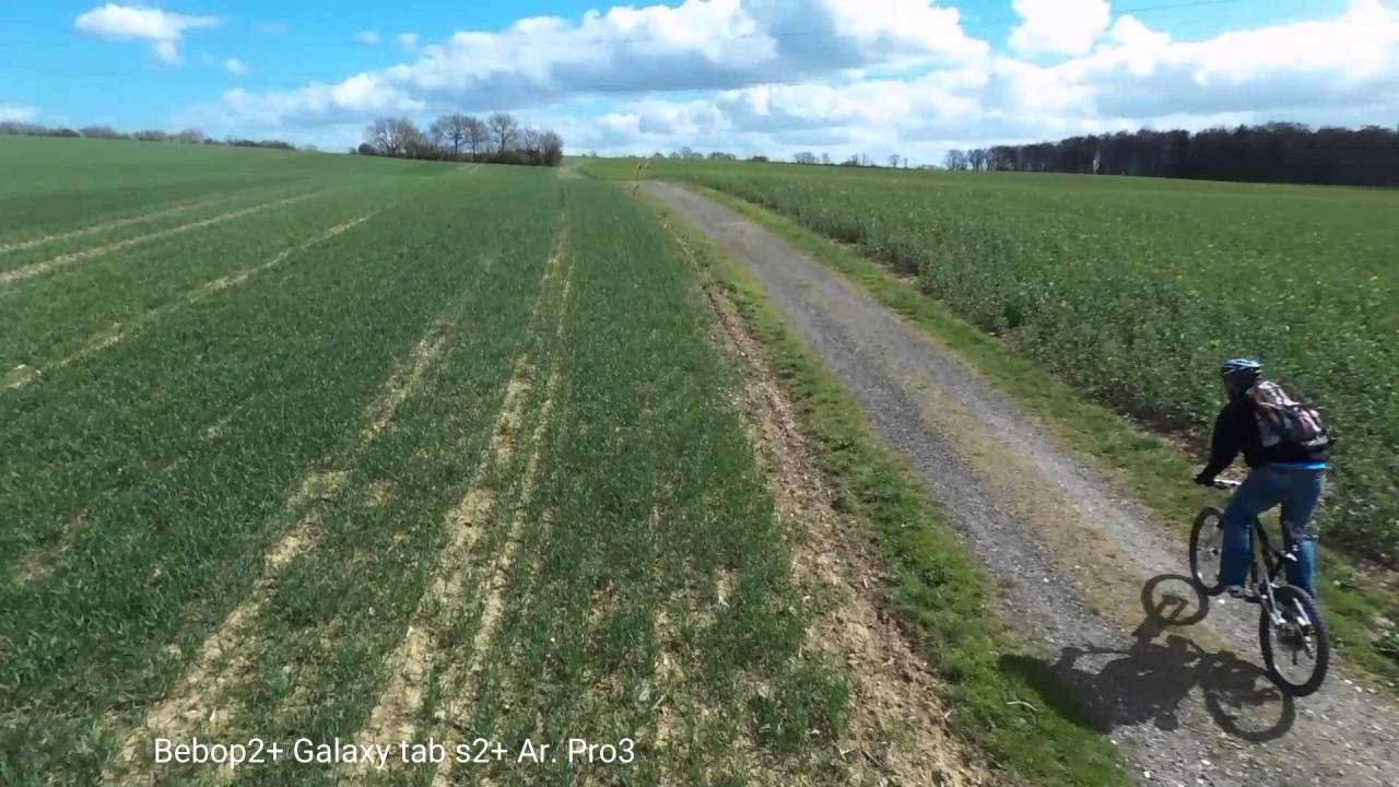Bebop2 Test follow me bebop vs Ar. Pro3 Track me